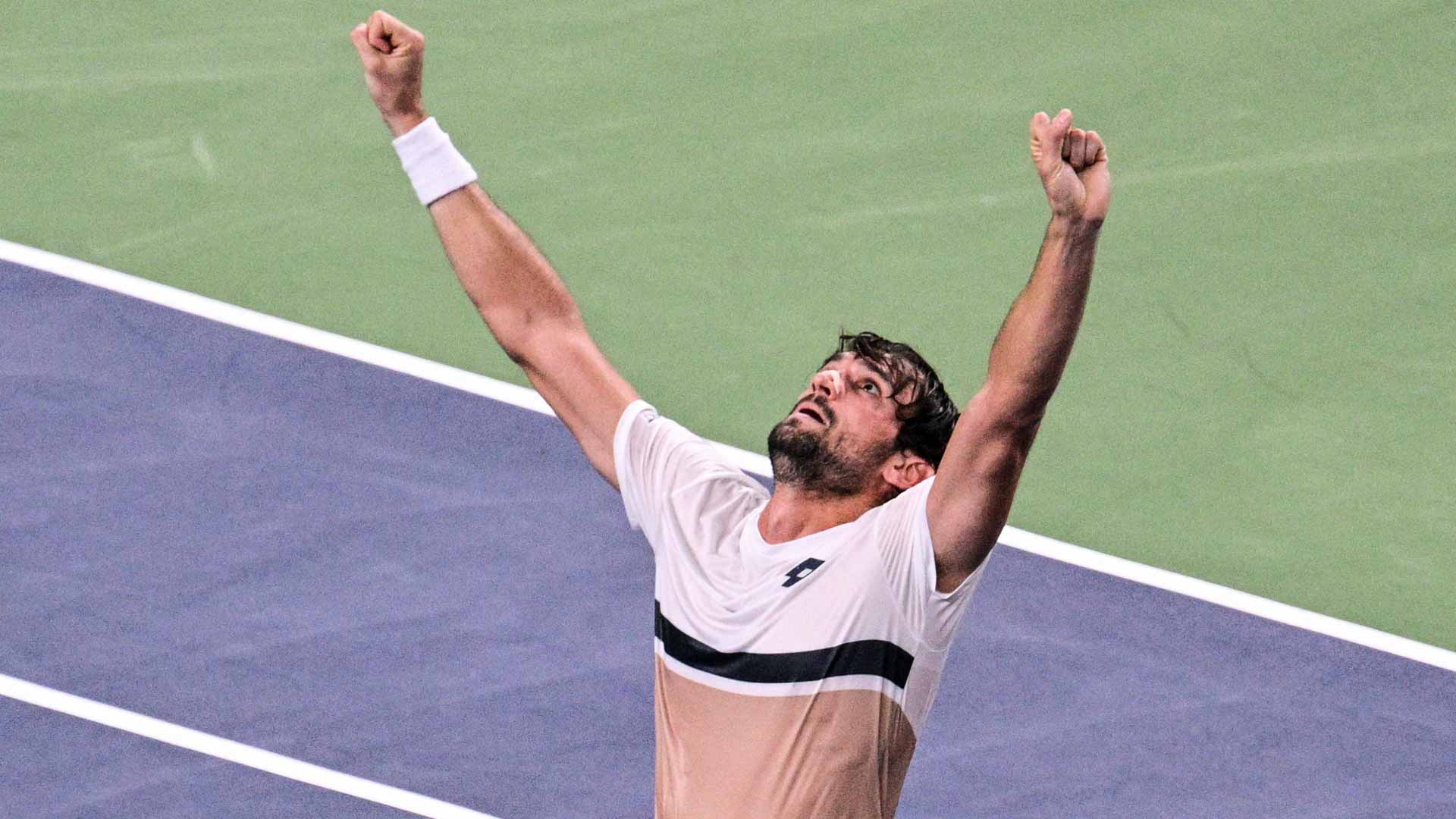 Valentin Vacherot becomes the lowest-ranked quarter-finalist in Shanghai history.