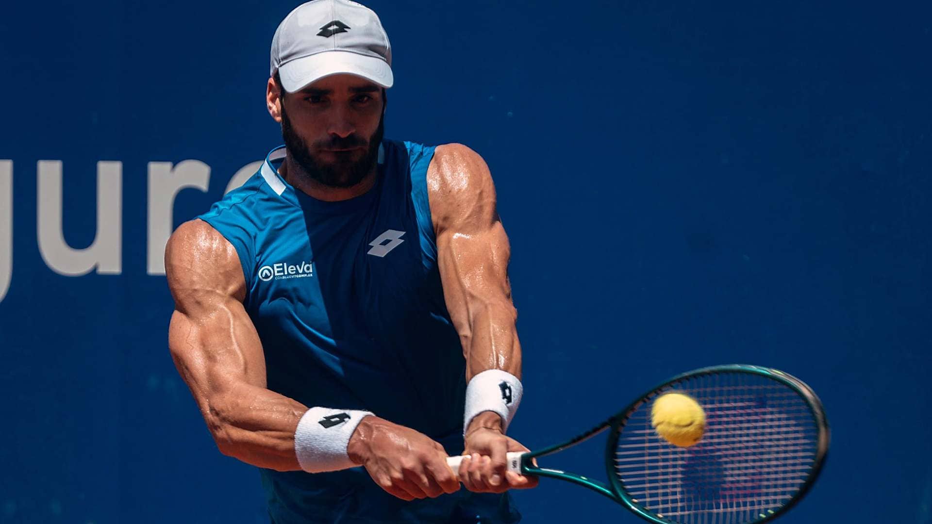 Andrea Pellegrino in action in Santiago.