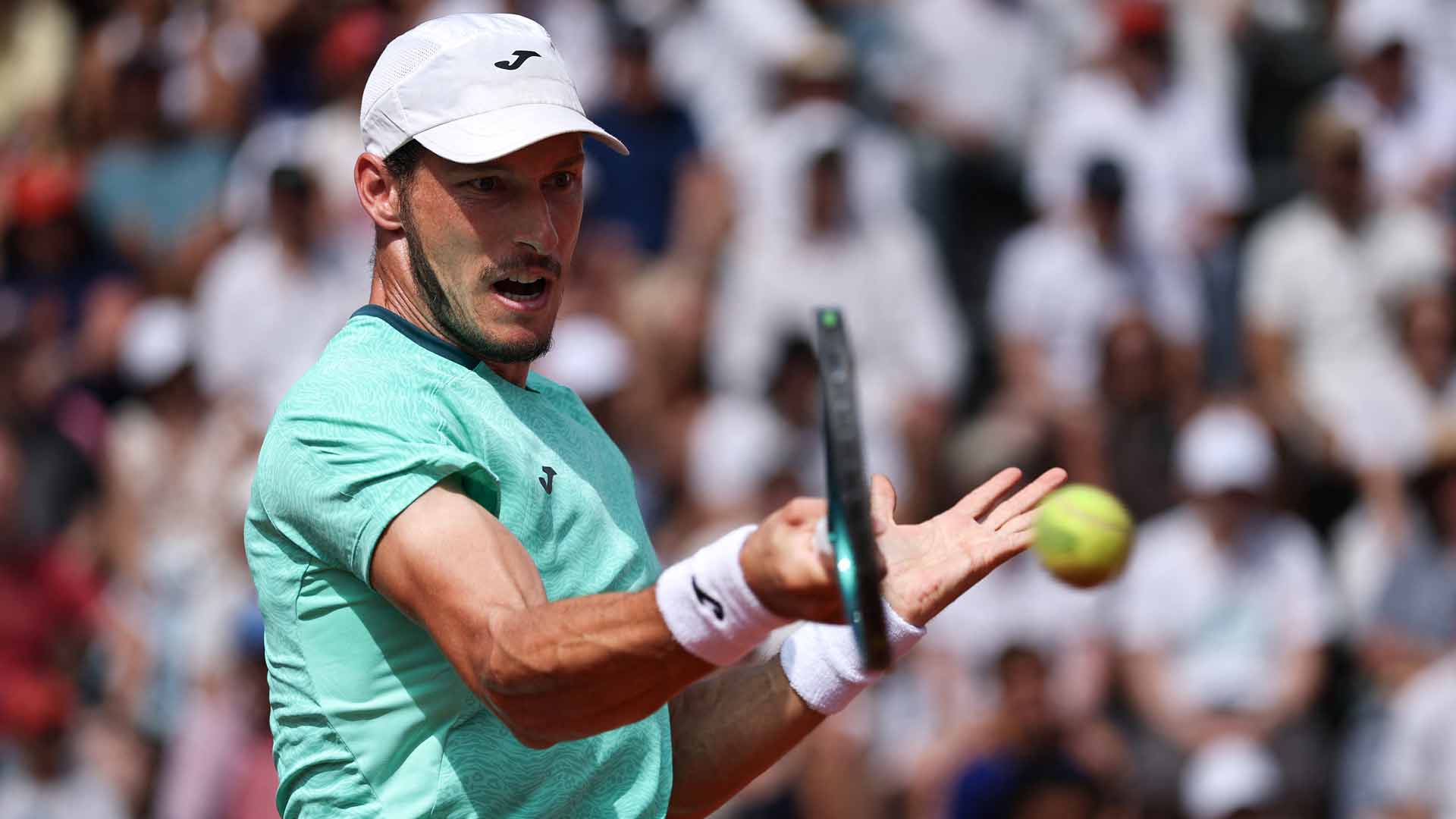 Pablo Carreno Busta is in the fourth round of Roland Garros for the first time since 2021.