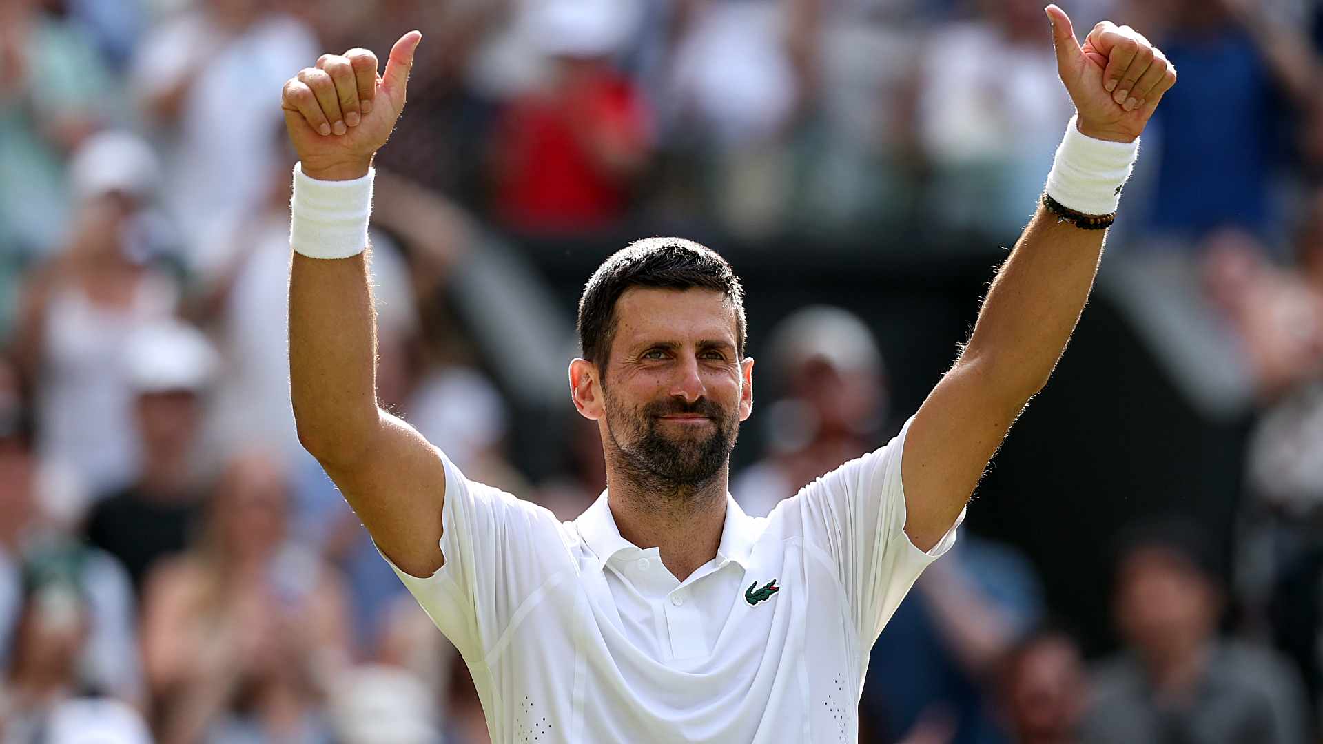 Novak Djokovic has won more matches than any other man at the Wimbledon and Australian Open.