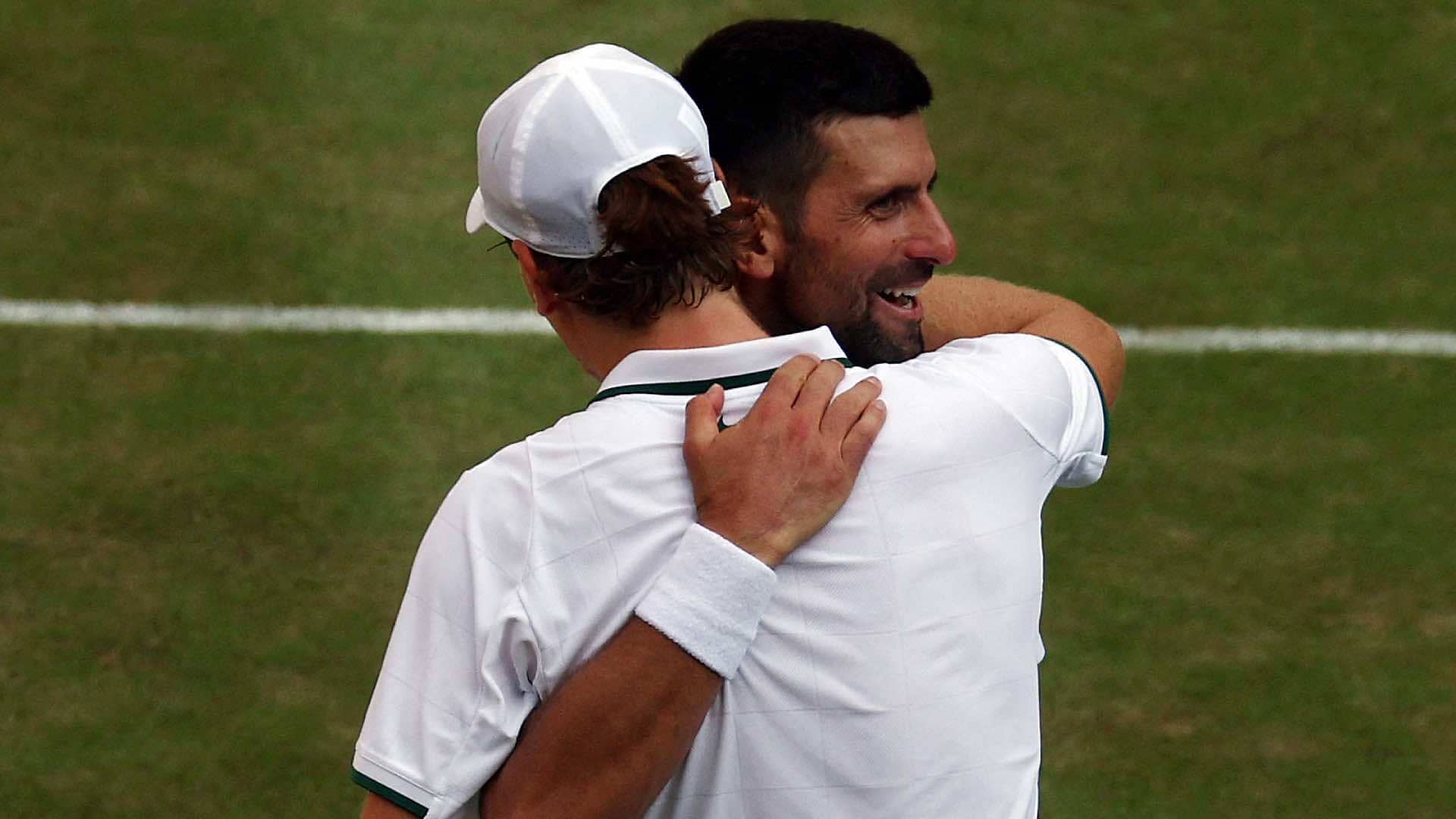 Jannik Sinner cruised past Novak Djokovic on Friday to advance to the Wimbledon final.