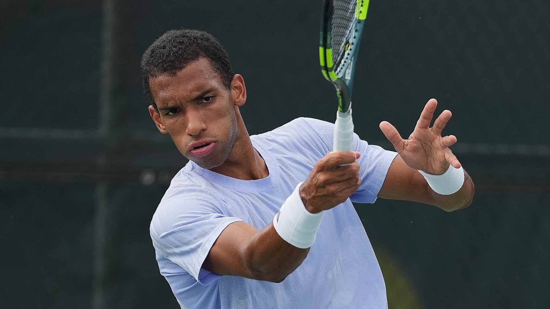 Felix Auger-Aliassime will compete with fellow Canadian Gabriel Diallo in Montreal doubles.