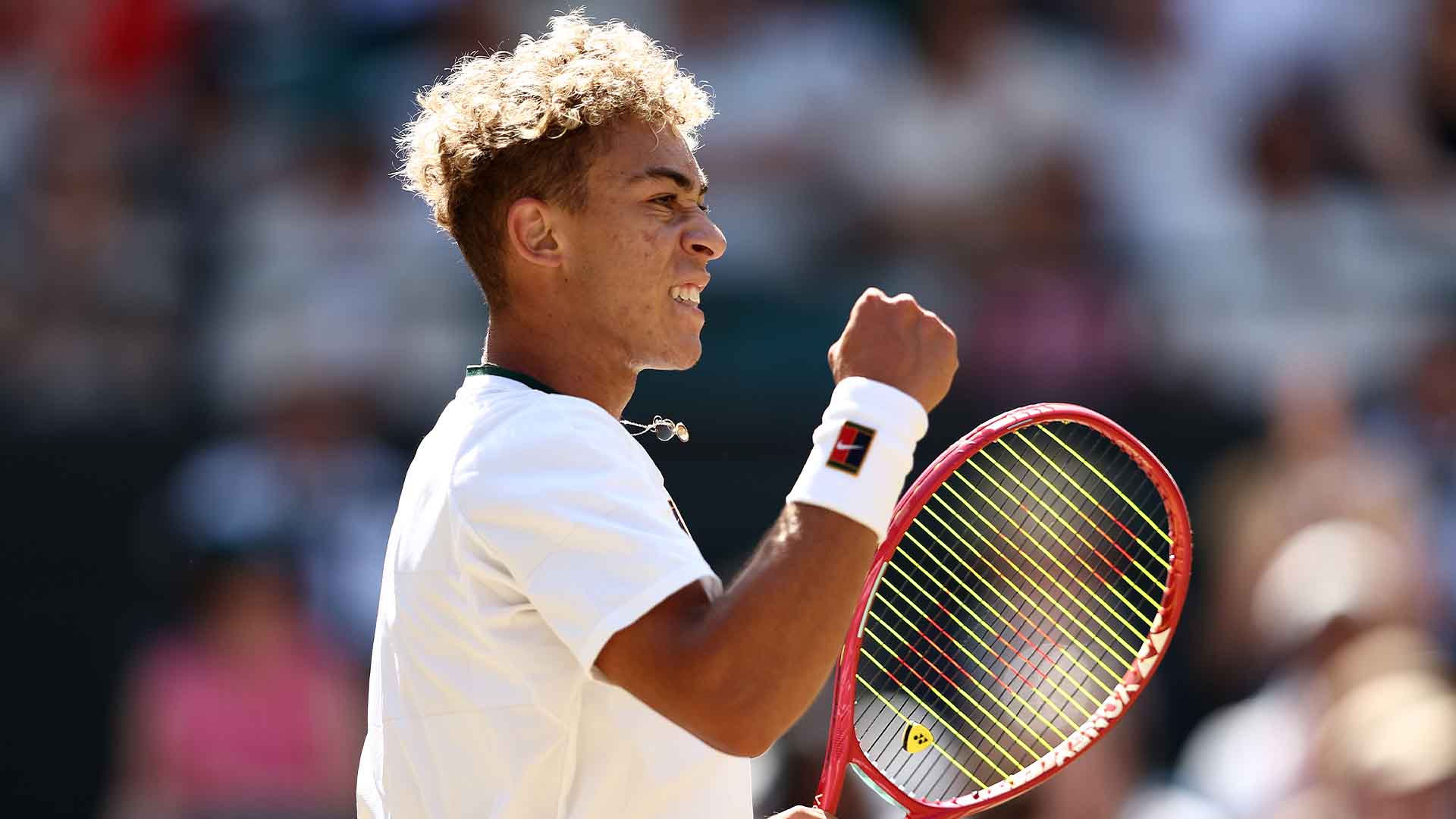 Jordan lee, who won the Wimbledon boys’ singles title, is into the second round of the US Open qualifying (file photo).