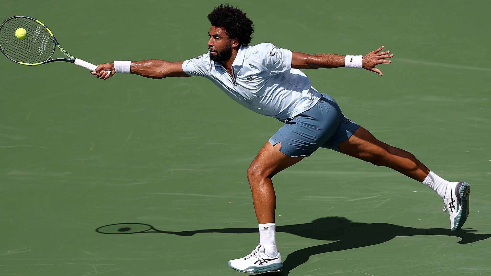 Arthur Fils fell to Stefanos Tsitsipas in the first round at the US Open Monday.