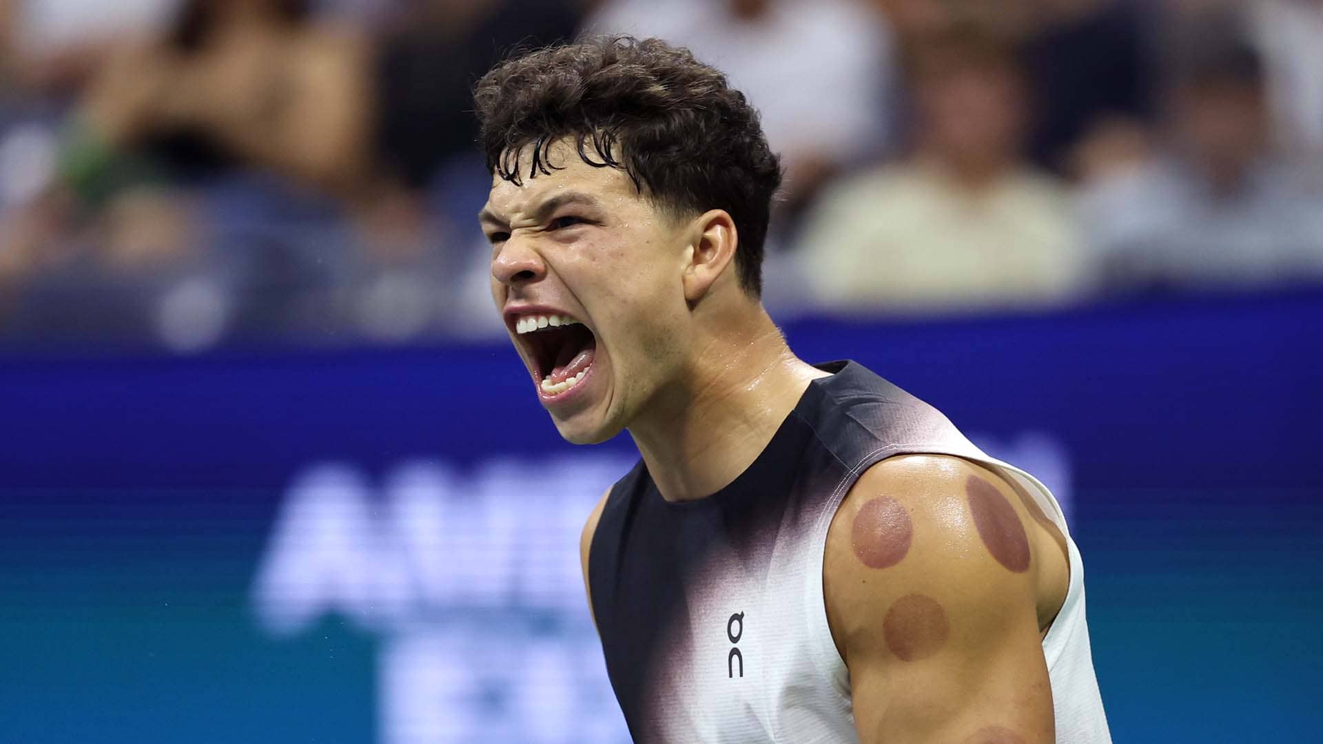Ben Shelton, World No. 9, is the highest-ranked American in the PIF ATP Rankings.